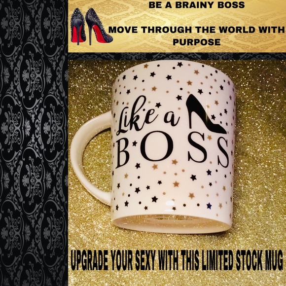 ππ SEXYBRAINBOUTIQUE: LIKE A BOSS MUG π 1TSBPICS  NEW NEVER USED - Picture 5 of 7